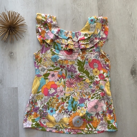 Liberty of London‎ for Target Blouse floral classic size XS vintage style summer - Picture 12 of 12